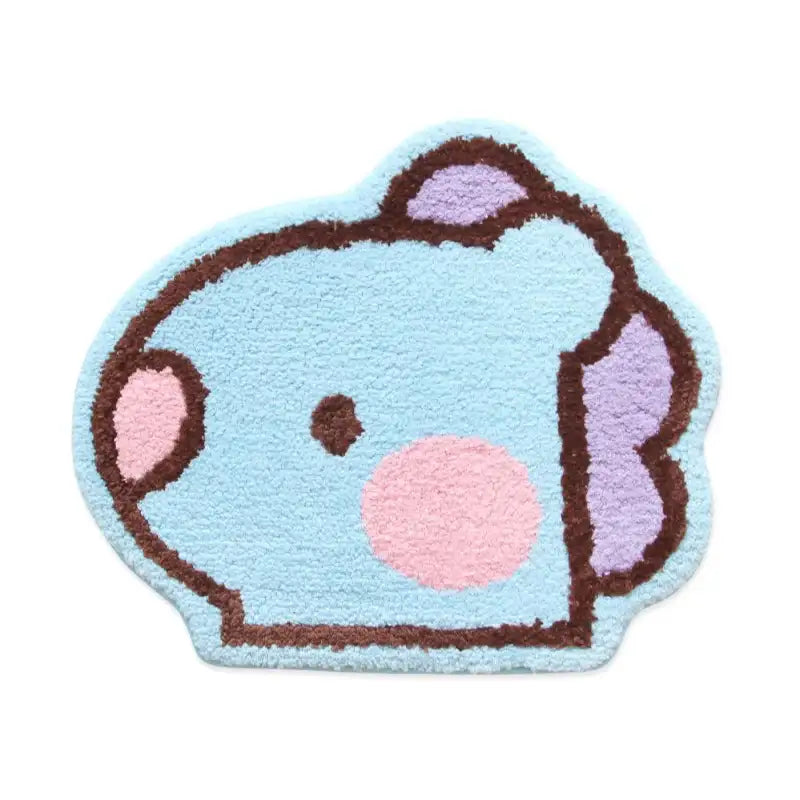 NARA HOME DECO X BT21 - Minini Face Rug - NARA HOME DECO - Rug - Harumio