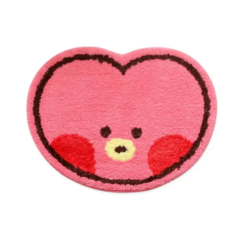 NARA HOME DECO X BT21 - Minini Face Rug - NARA HOME DECO - Rug - Harumio