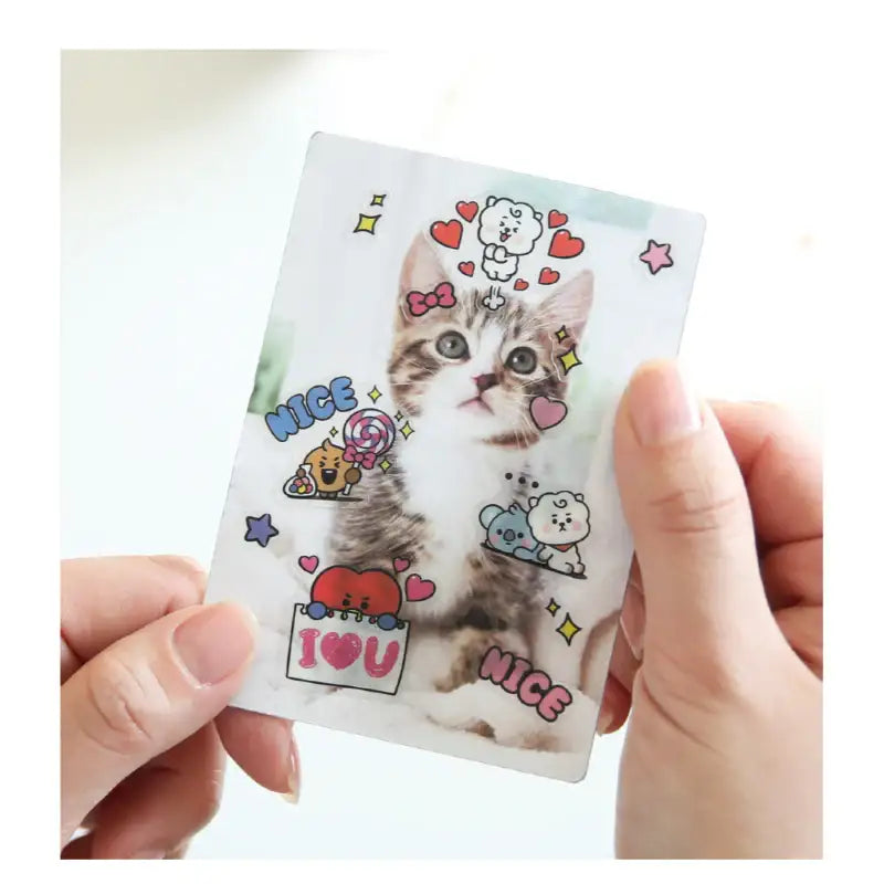 Monopoly x BT21 - Clear Sticker - Everyday - Monopoly - Stationery - Harumio