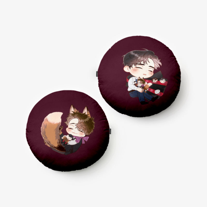 Mad Place - Fox Ideun Round Cushion