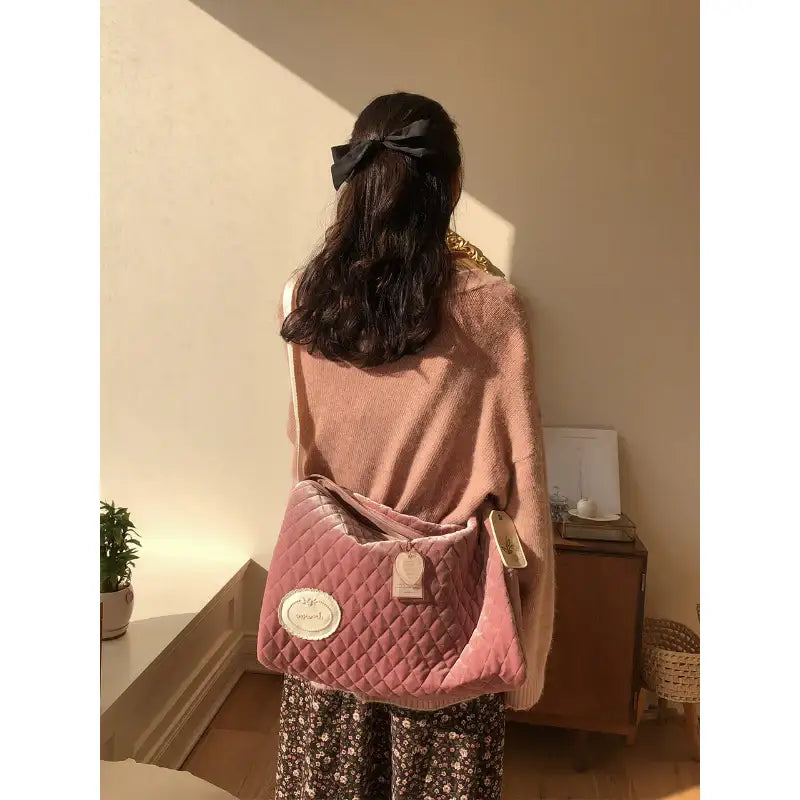 Ovuni - Quilted Duffel Bag - Ovuni - Bag - Harumio