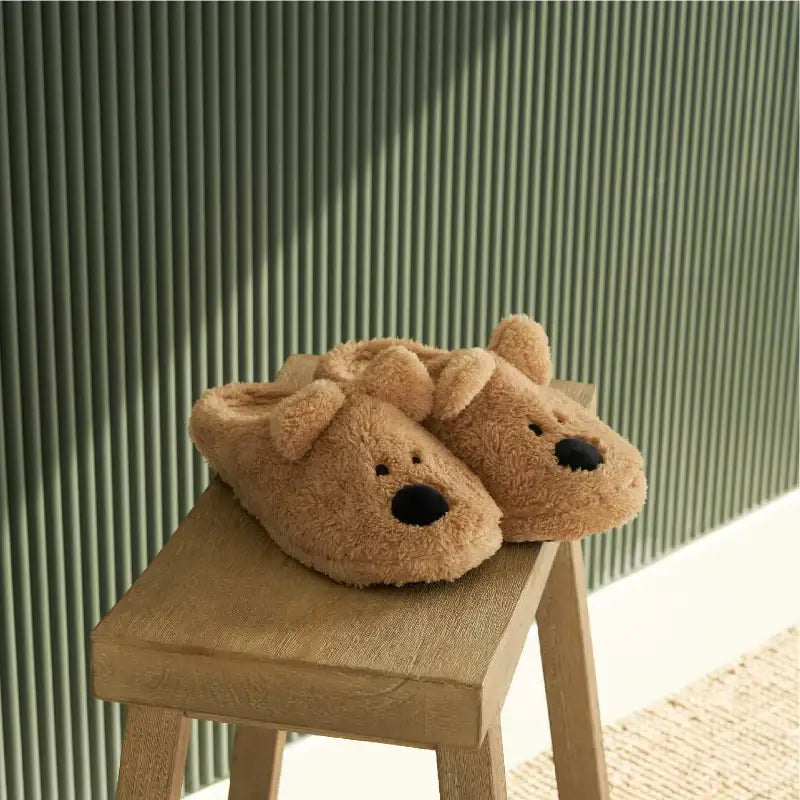 Dinotaeng - Quokka Fluffy Slippers - Dinotaeng - Home Slipper - Harumio