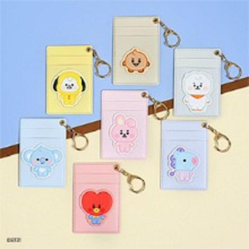 BT21 x Monopoly - Baby Leather Patch Card Holder