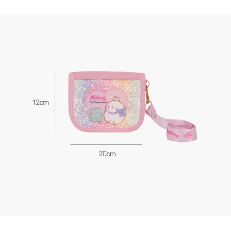 Molang - Rainbow Necklace Wallet - Molang - Wallet - Harumio