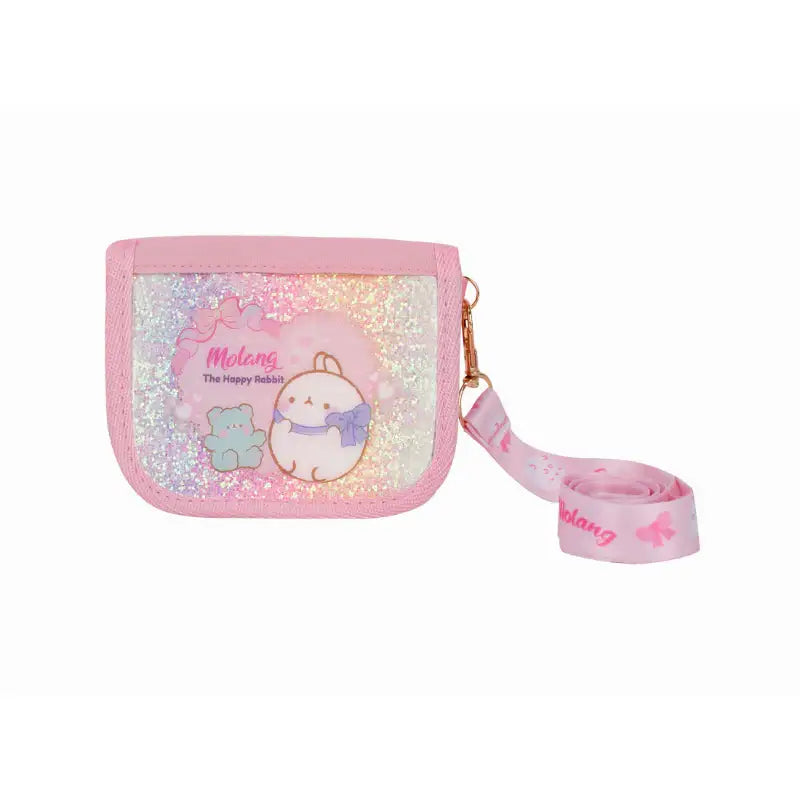 Molang - Rainbow Necklace Wallet - Molang - Wallet - Harumio