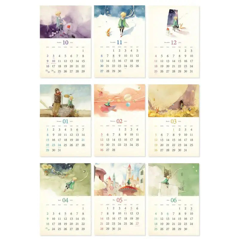 Indigo - 2023 Prince Story Wall Calendar - INDIGO - Calendar - Harumio
