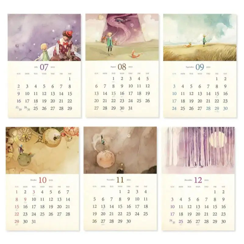 Indigo - 2023 Prince Story Wall Calendar - INDIGO - Calendar - Harumio