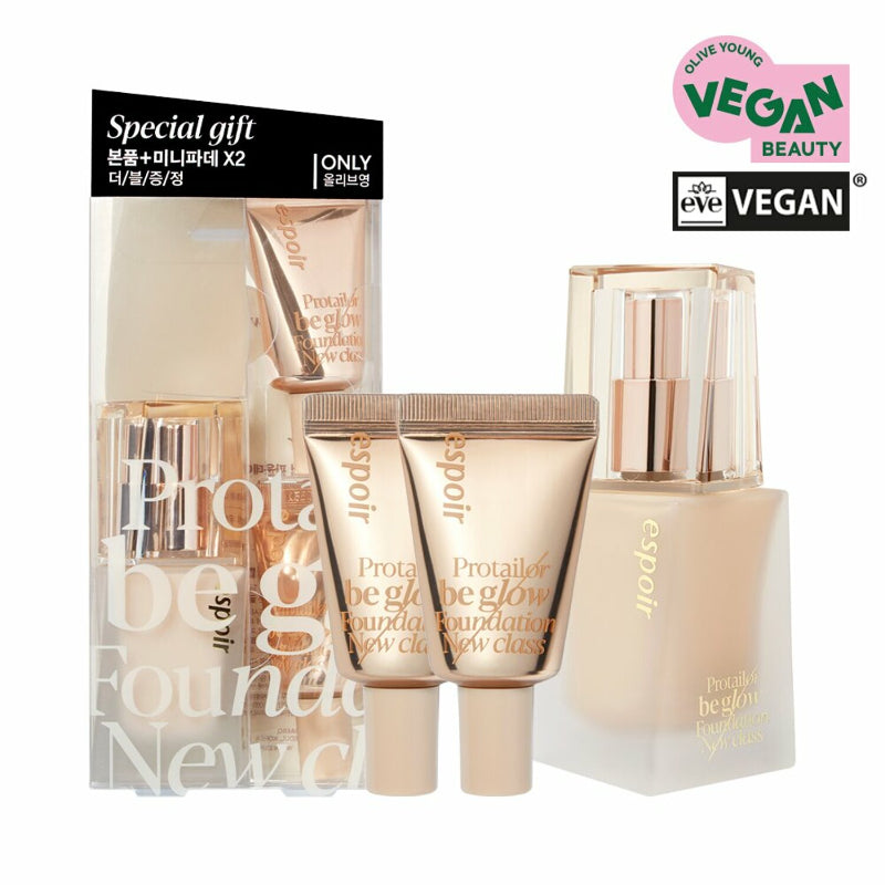 Espoir - Pro Tailor Be Glow New Class Foundation Special Set