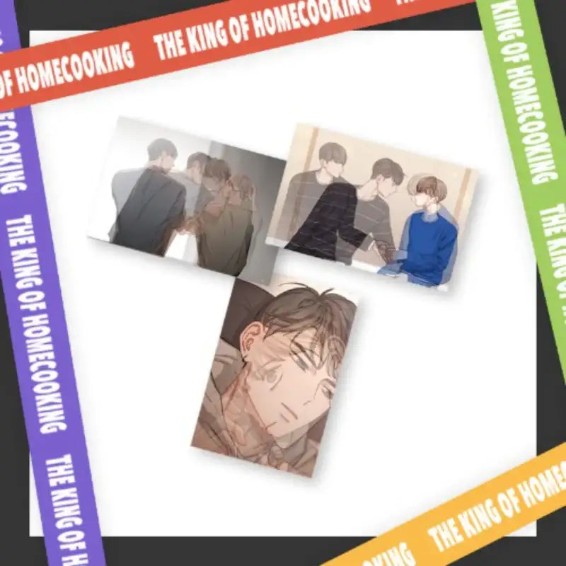 The King of Home Cooking - Lenticular Photo Card Set - Toon!que - Lenticular Photo Cards - Harumio