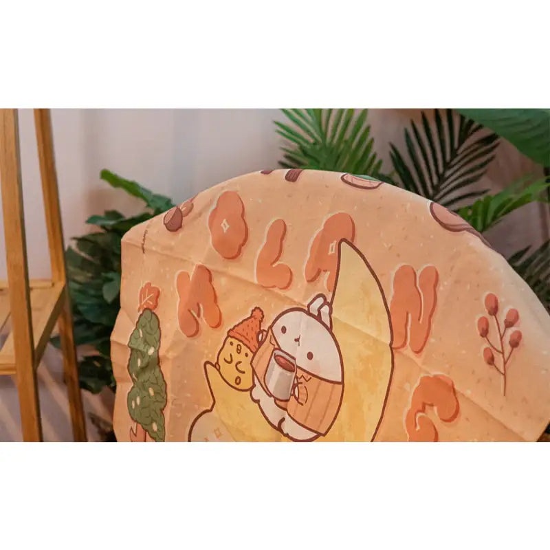 Molang - Moonlight Camping Handkerchief - Molang - Handkerchief - Harumio