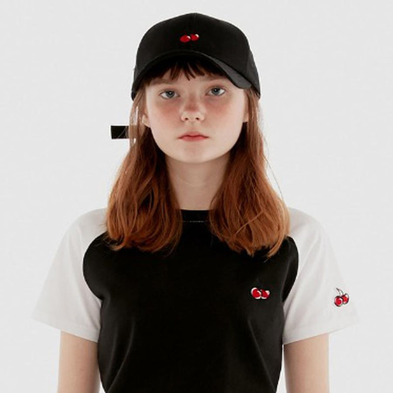 Kirsh - Short Sleeve Raglan T-Shirt - Black/White