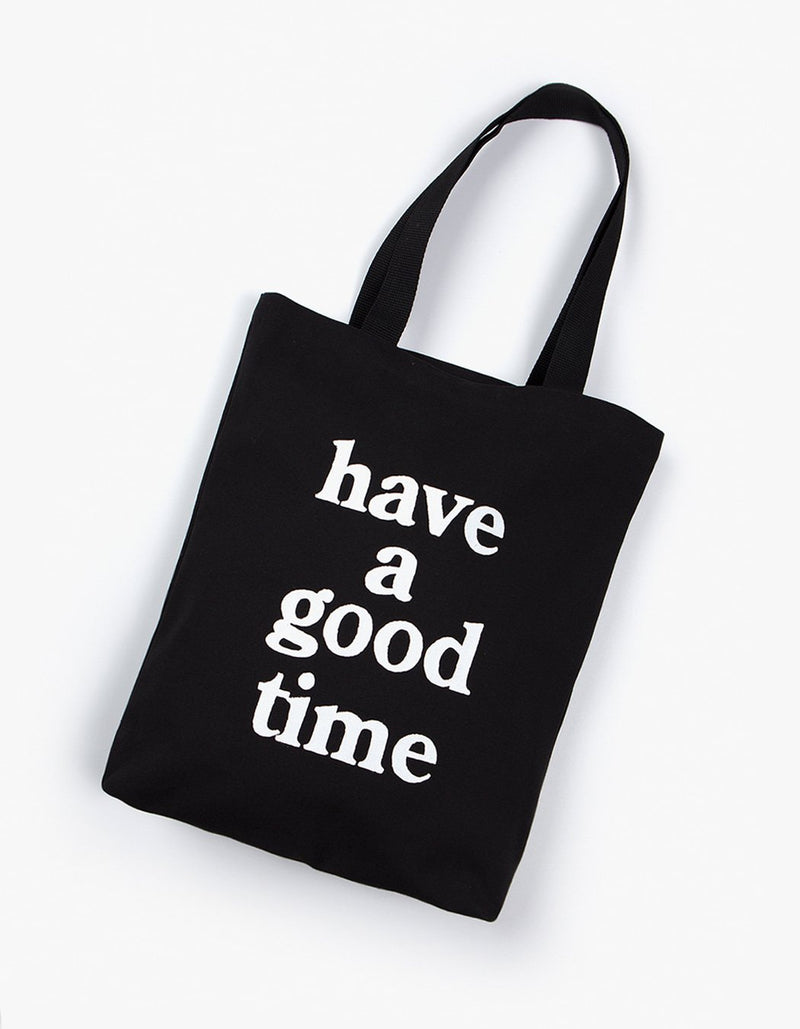 have a good time - Logo Tote Bag - Black