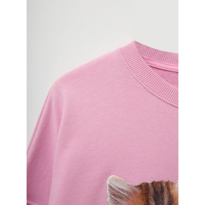 3CE x TOILETPAPER - Velvet Printing Kitsch Sweatshirt