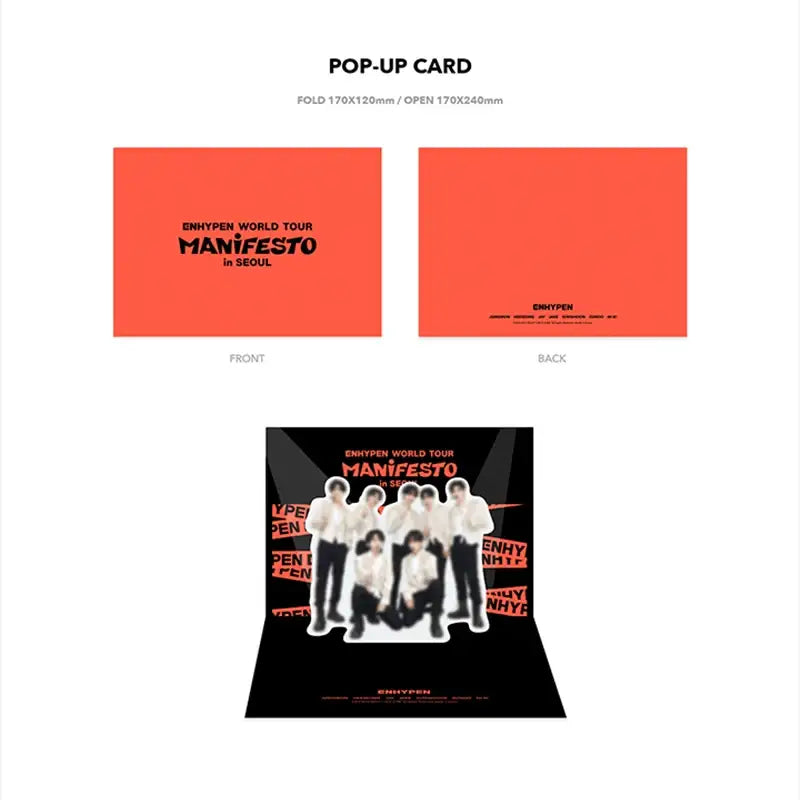 ENHYPEN - World Tour "MANIFESTO" in SEOUL - ENHYPEN - Album - Harumio