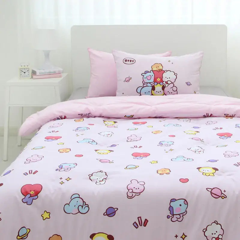 NARA HOME DECO X BT21- Minini Quilt - NARA HOME DECO X BT21 - Bed Textiles - Harumio