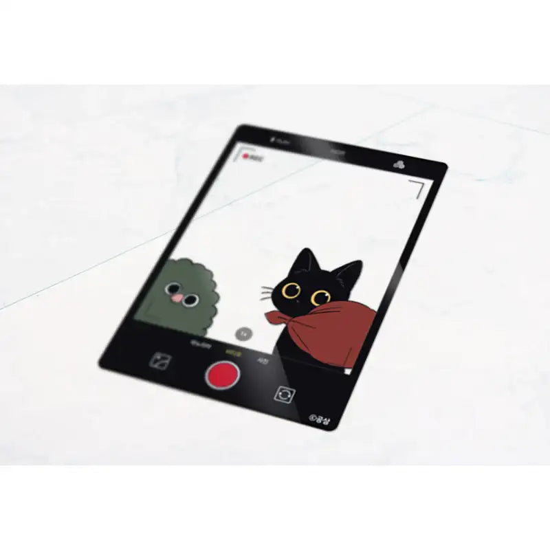The Tale of Goldiluck, the Black Kitten - Acrylic Photo Frame - Webtoon Shop - Photo - Harumio