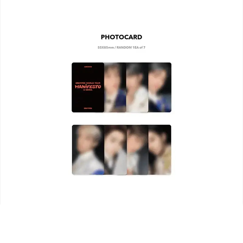 ENHYPEN - World Tour "MANIFESTO" in SEOUL - ENHYPEN - Album - Harumio