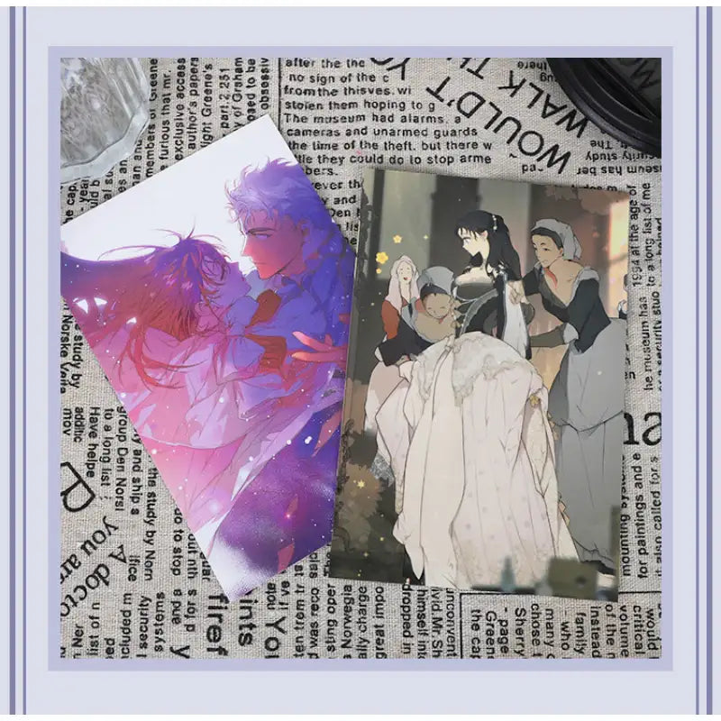 Secret Lady - Illustration Commentary Card Set - KWSTORE - Illustration Card - Harumio