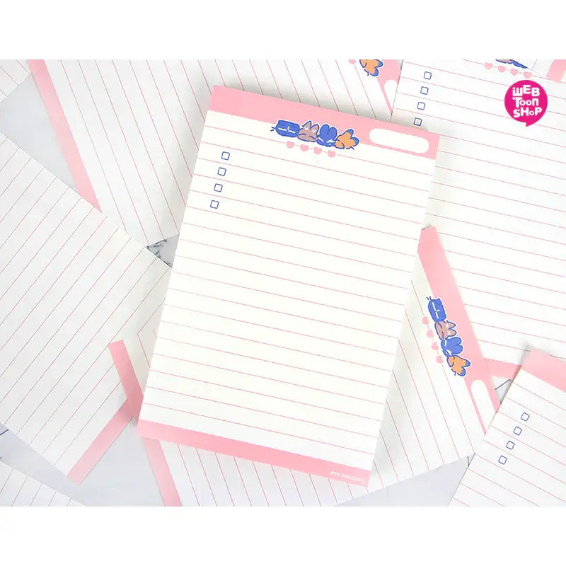 Love Contract Employee - Memo Pad - Webtoon Shop - Memo Pads - Harumio