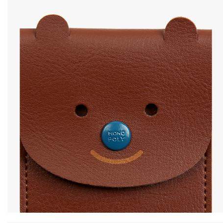 Monopoly - Toffeenut Pencase With Band - Monopoly - Pen & Pencil Cases - Harumio