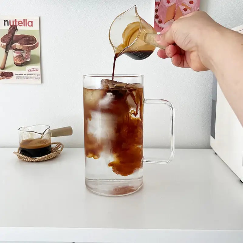 Somkist - Large Capacity Heat Resistant Glass Mug Cup - Somkist - Home & Living - Harumio