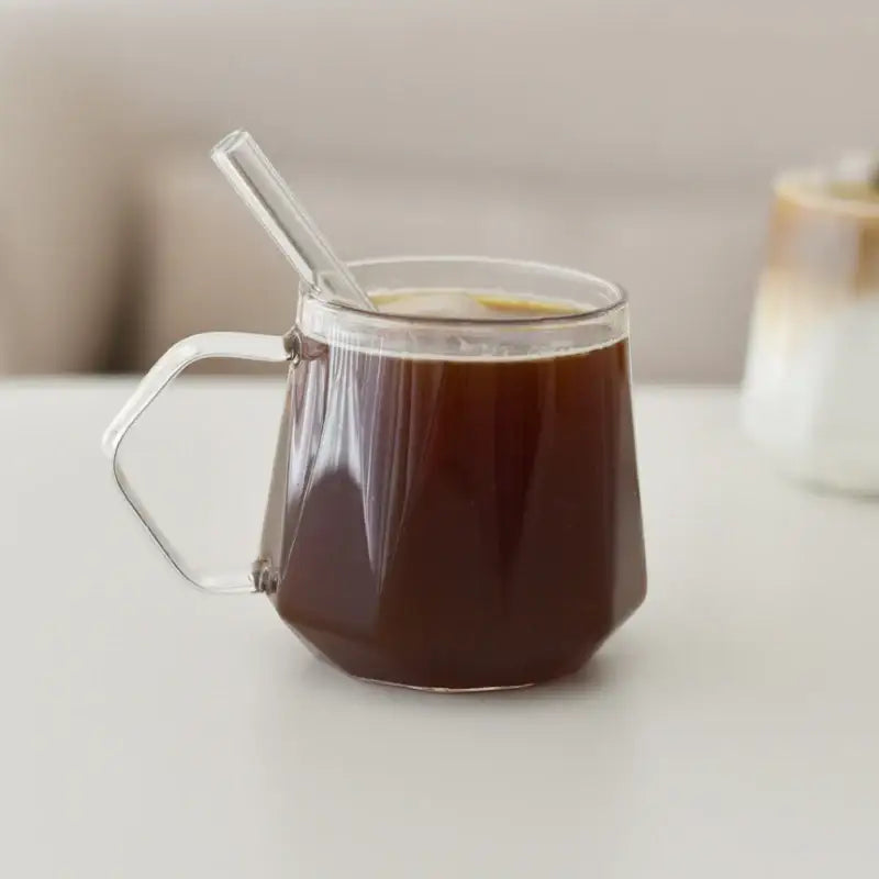 Somkist - Heat Resistant Glass Angle Mug Cup - Somkist - Home & Living - Harumio