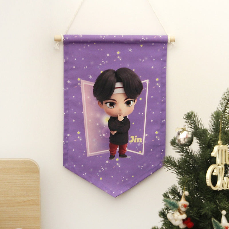 BTS TinyTAN - Fabric Flag