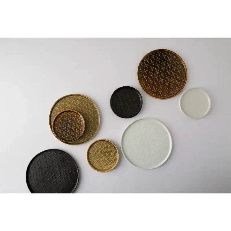 Chaora - Snowflake Round Plate - Chaora - Tableware - Harumio