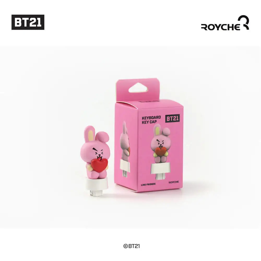 BT21 x Royche - Retro Keyboard Figure Keycap - BT21 x Royche - Keycap - Harumio