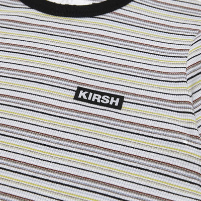 Kirsh - Long Sleeve Stripe T-Shirt - Pastel