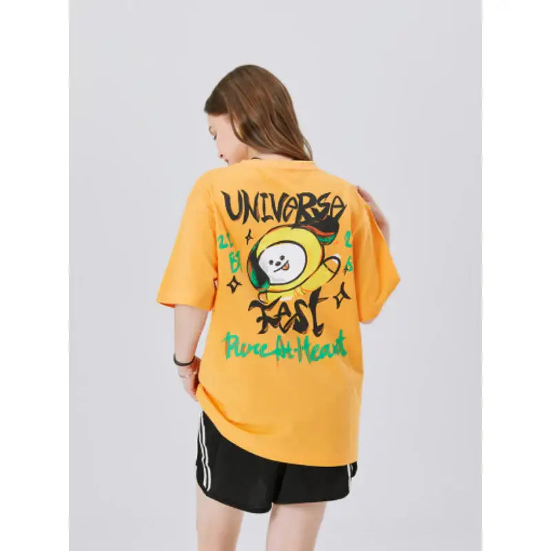 BT21 - Utopia Short Sleeve T-shirt - LINE FRIENDS - T-Shirt - Harumio