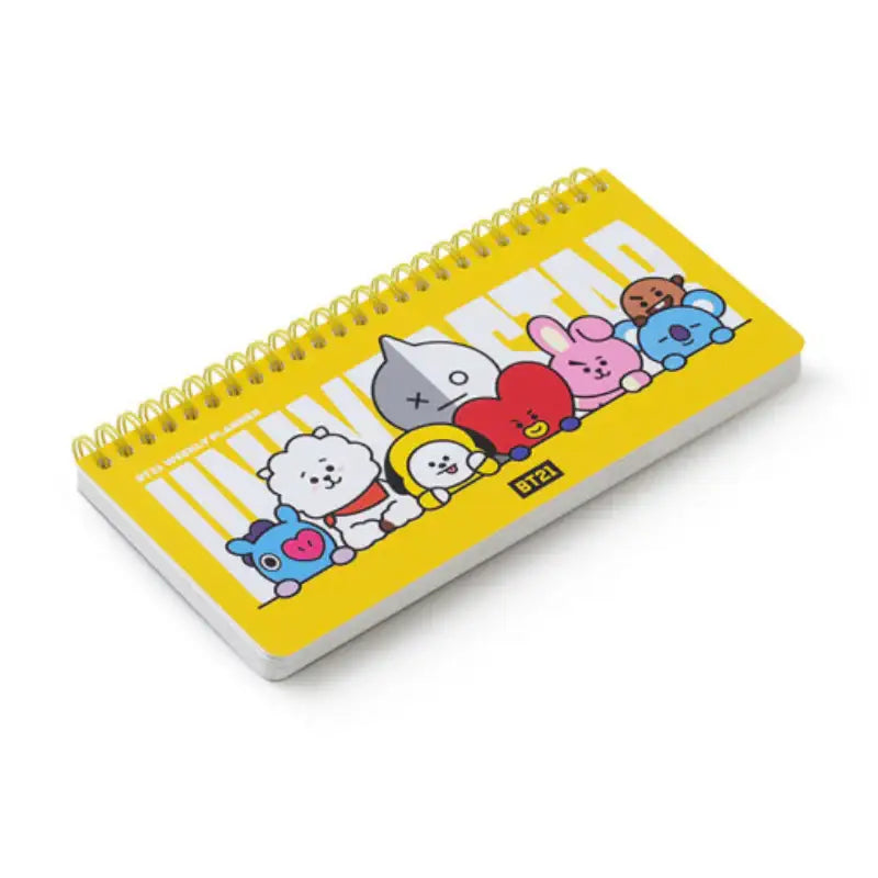 BT21 - Weekly Planner - LINE FRIENDS - Planner - Harumio