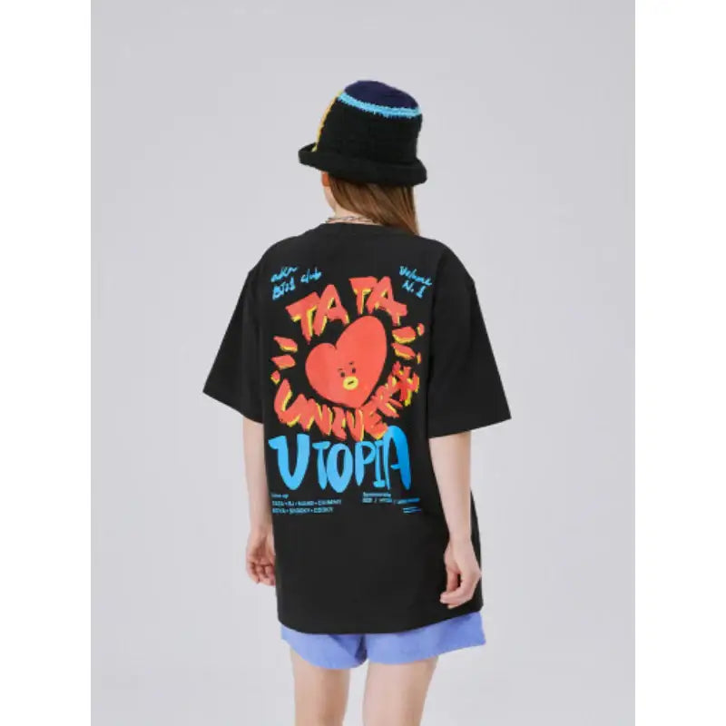 BT21 - Utopia Short Sleeve T-shirt - LINE FRIENDS - T-Shirt - Harumio