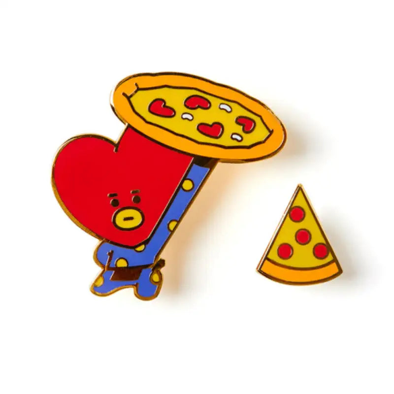 BT21 - Metal Badge - LINE FRIENDS - Accessories - Harumio
