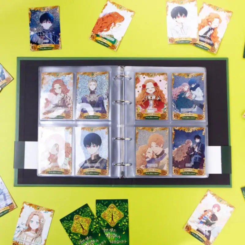 I Shall Master This Family - Collecting Card Binder - D&C WEBTOON Biz - Collection Binder - Harumio