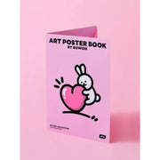 Line Friends - Buwon B.B.Rabbit Poster Book Set - Line Friends - Book - Harumio