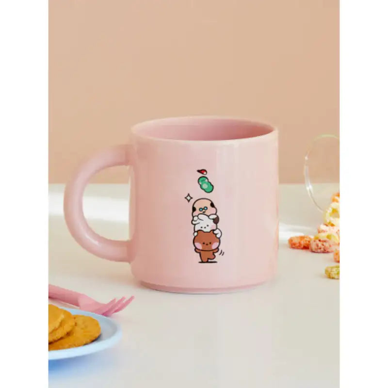 Line Friends - Minini Ceramic Mug - Line Friends - Tableware - Harumio