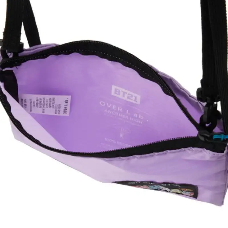 BT21 - Over Lab Folding Crossbody Bag - BT21 - Bag - Harumio