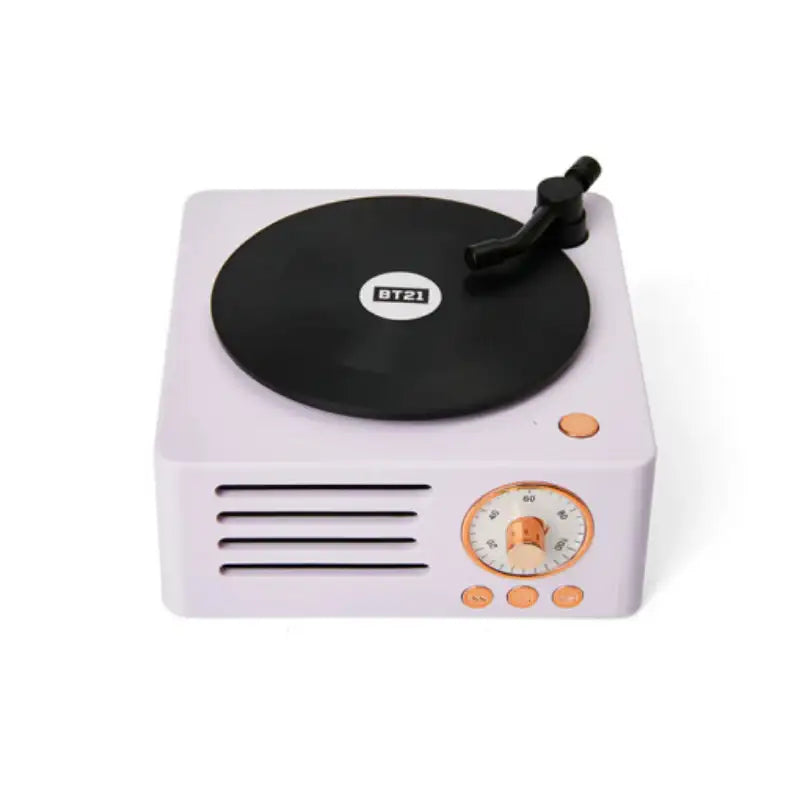 BT21 - Turntable Bluetooth Speaker - LINE FRIENDS - Home & Living, Accessories - Harumio