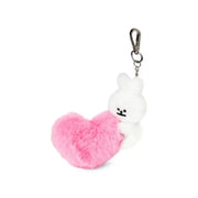 Line Friends - Buwon B.B.Rabbit Doll Bag Charm Keyring - Line Friends - Keyrings - Harumio