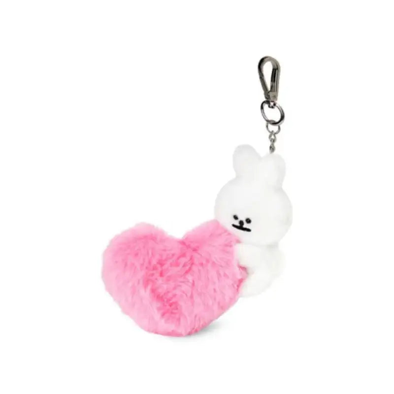 Line Friends - Buwon B.B.Rabbit Doll Bag Charm Keyring - Line Friends - Keyrings - Harumio