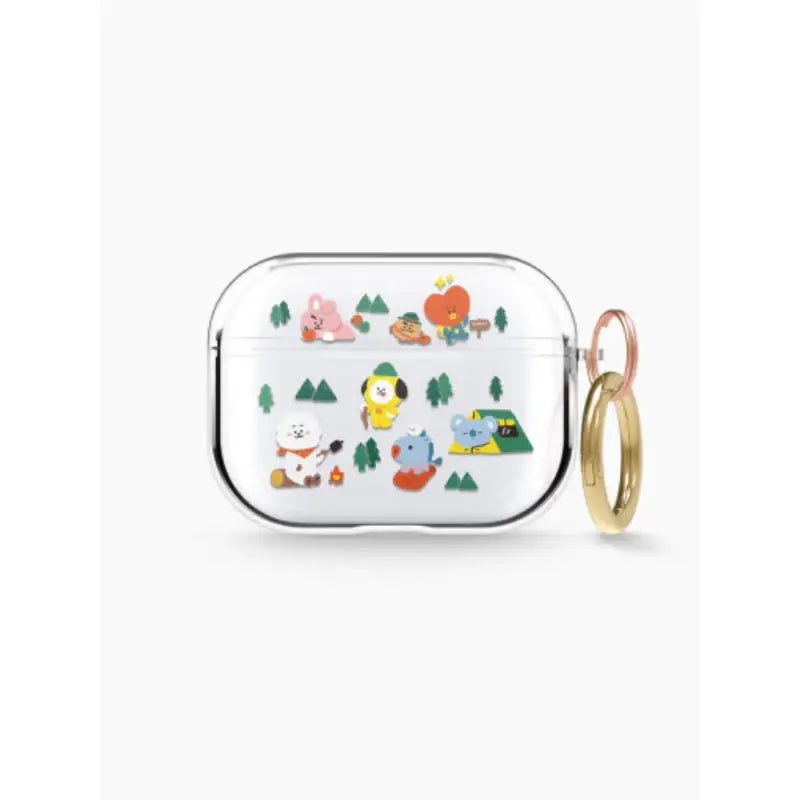 BT21 - AirPods And AirPods Pro Clear Case - LINE FRIENDS - AirPods Case - Harumio