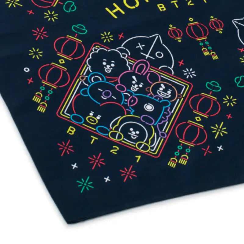 BT21 - City Edition Hong Kong - Bandana - Line Friends - Fashion - Harumio