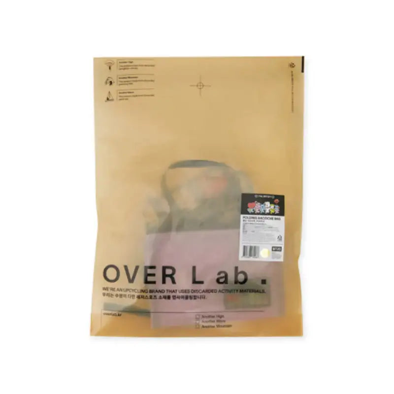 BT21 - Over Lab Folding Crossbody Bag - BT21 - Bag - Harumio