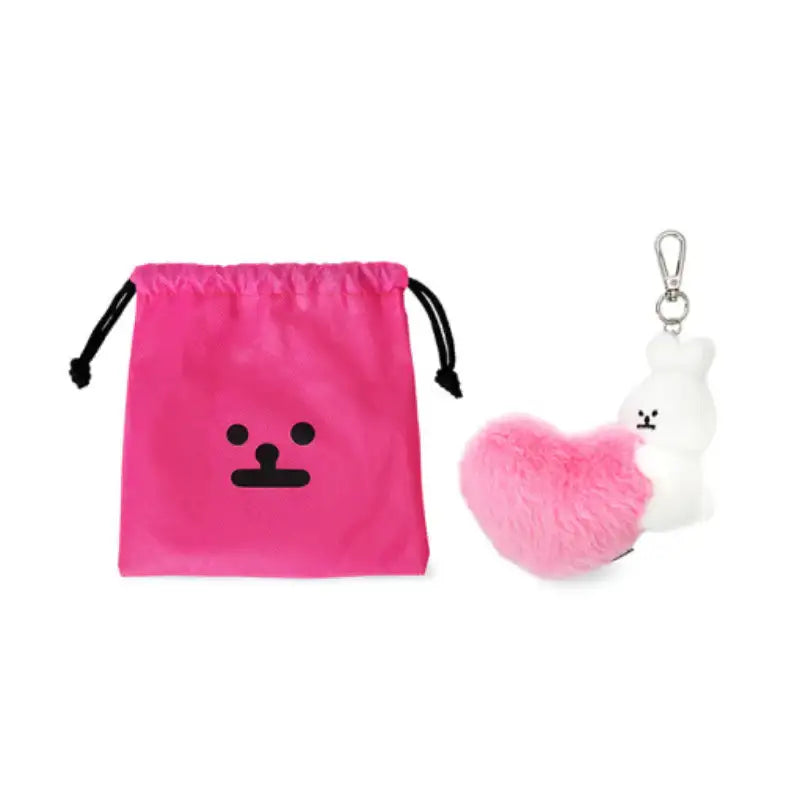 Line Friends - Buwon B.B.Rabbit Doll Bag Charm Keyring - Line Friends - Keyrings - Harumio