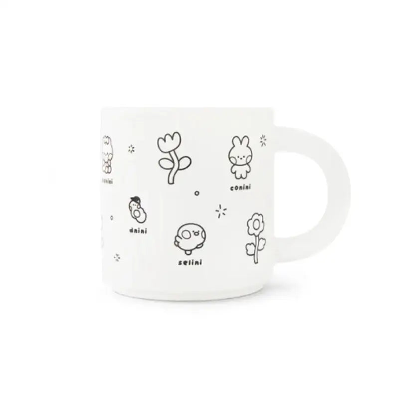 Line Friends - Minini Ceramic Mug - Line Friends - Tableware - Harumio
