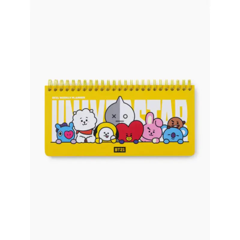 BT21 - Weekly Planner - LINE FRIENDS - Planner - Harumio