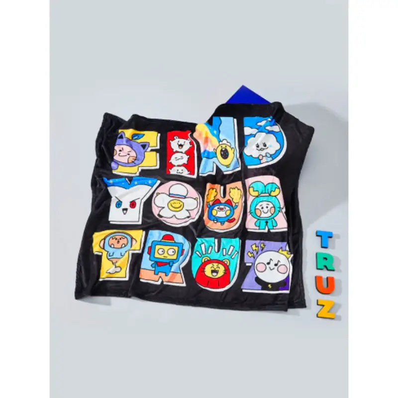Line Friends - Truz Blanket - Line Friends - Blanket - Harumio