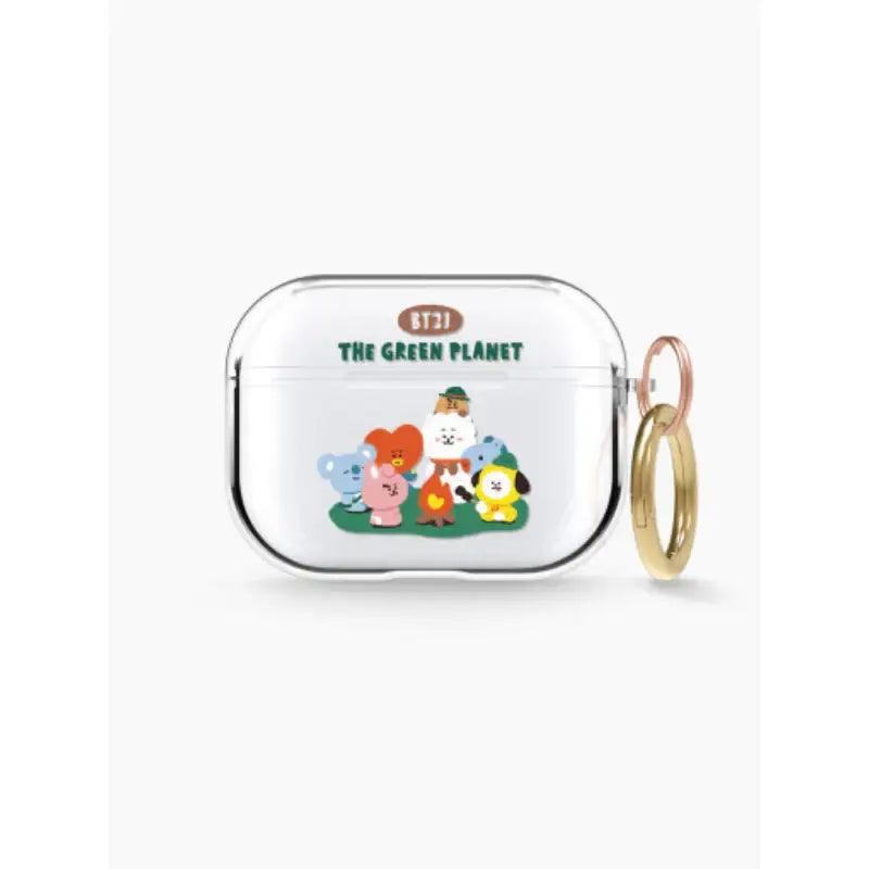 BT21 - AirPods And AirPods Pro Clear Case - LINE FRIENDS - AirPods Case - Harumio