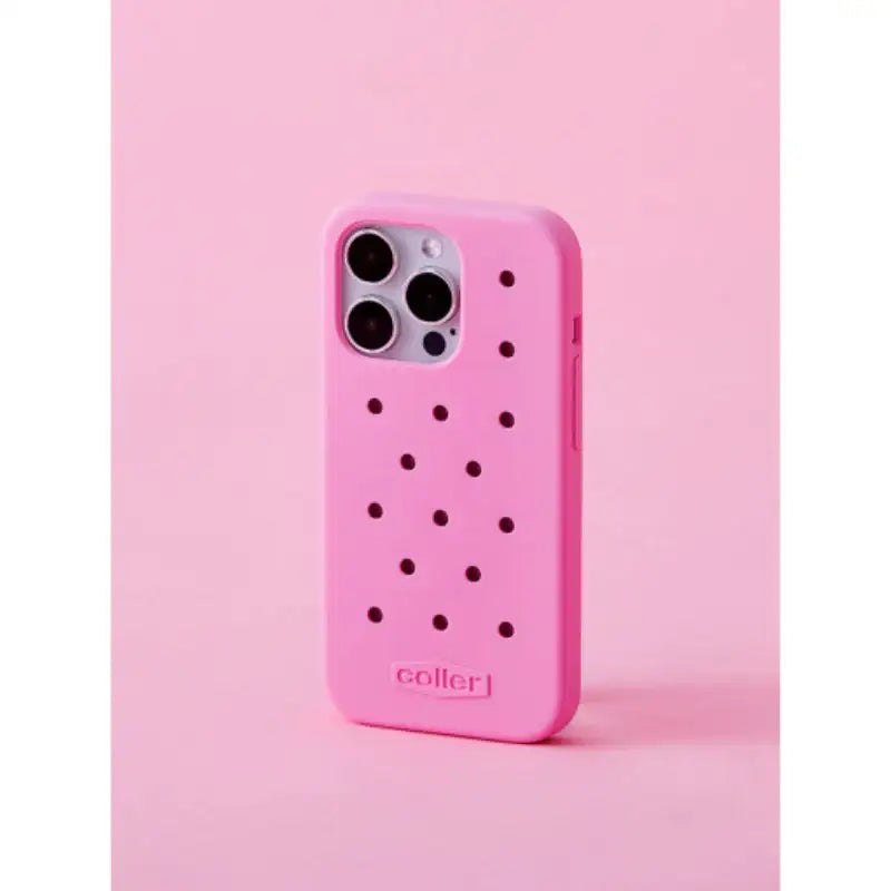 Line Friends - Buwon Coller iPhone Case Pink - Line Friends - Phone Case - Harumio